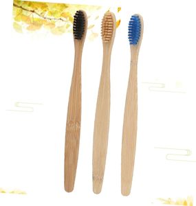 Adult Premium Eco-friendly Biodegradable Soft Bristles Charcoal for <b>Disposable</b> Lightweight Individually Kraft <b>Toothbrush</b> - Product Image 1