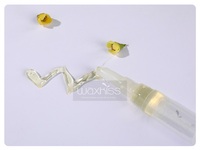 Waxkiss Kit de cire à sourcils stylo à épiler de précision avec bandes de sucre pour l'épilation