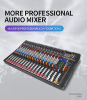 CT16 Mixeur Audio 16 Canaux Professionnel avec Effets, Table de Mixage DJ – Vente en Gros d'Usine