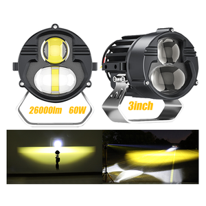 Lente de Proyector LED U30 de Alta Potencia, Luz Delantera para Motocicleta Bi-LED de 3000K 6000K, 26000LM, Luces Delanteras para Automóvil, Luz de Lente LED de Luz Alta y Baja - Product Image 1