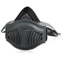 Vente en gros de demi-masques respiratoires de sécurité industrielle 350D en caoutchouc, masques à gaz, protections faciales, équipement de protection individuelle, origine Shandong