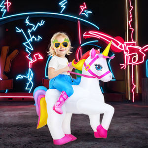 हेलोलीन पार्टी कॉस्प्ले के लिए इंफ्लेटेबल यूनिकॉर्न पोशाक के बच्चे - Product Image 5