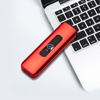 Petit briquet électrique intelligent rechargeable par USB Design moderne pour un usage professionnel et personnel pour les accessoires fumeurs ou les cadeaux