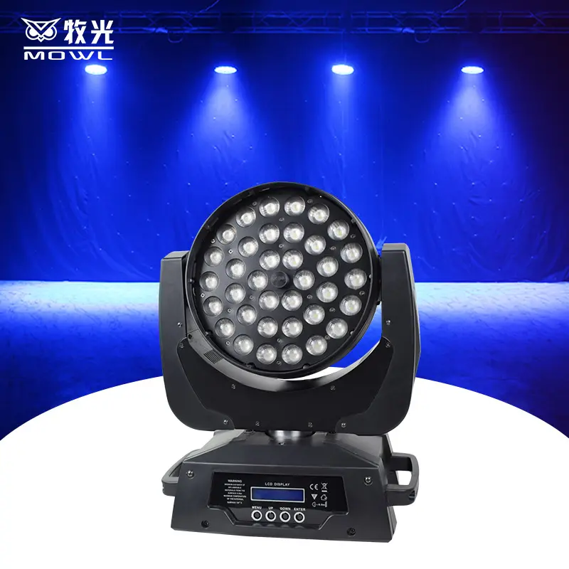 Stage Lighting 36*10W RGBW LED Moving Head with Zoom for Disco Party Bar