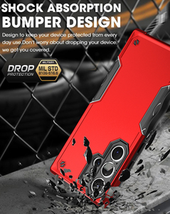 Omeve-funda protectora con agarre para <span class=keywords><strong>Samsung</strong></span> Galaxy S23, carcasa trasera Ultra dura para <span class=keywords><strong>Samsung</strong></span> S22 Plus S23 S21 S20 FE A54 A34 A14 - Product Image 3