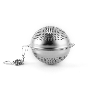 Infuseur à thé à chaîne ronde en acier inoxydable 304 pour thé en vrac - Product Image 1