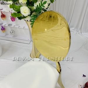 Chaises <span class=keywords><strong>de</strong></span> mariage et d'événements en acier inoxydable au design moderne, chaise du <span class=keywords><strong>diable</strong></span> dorée, <span class=keywords><strong>prix</strong></span> <span class=keywords><strong>de</strong></span> gros en <span class=keywords><strong>vente</strong></span> chaude - Product Image 2
