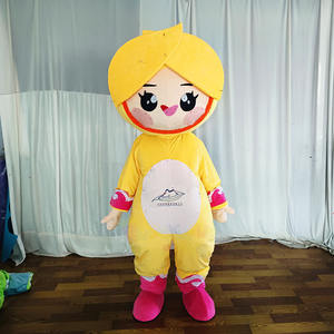 <span class=keywords><strong>Disfraces</strong></span> de Mascota Personalizados con Temática de Hojas, Personaje Verde/Amarillo, Trajes de Felpa de Tamaño Adulto <span class=keywords><strong>para</strong></span> Eventos/Promoción de Marca - Product Image 4