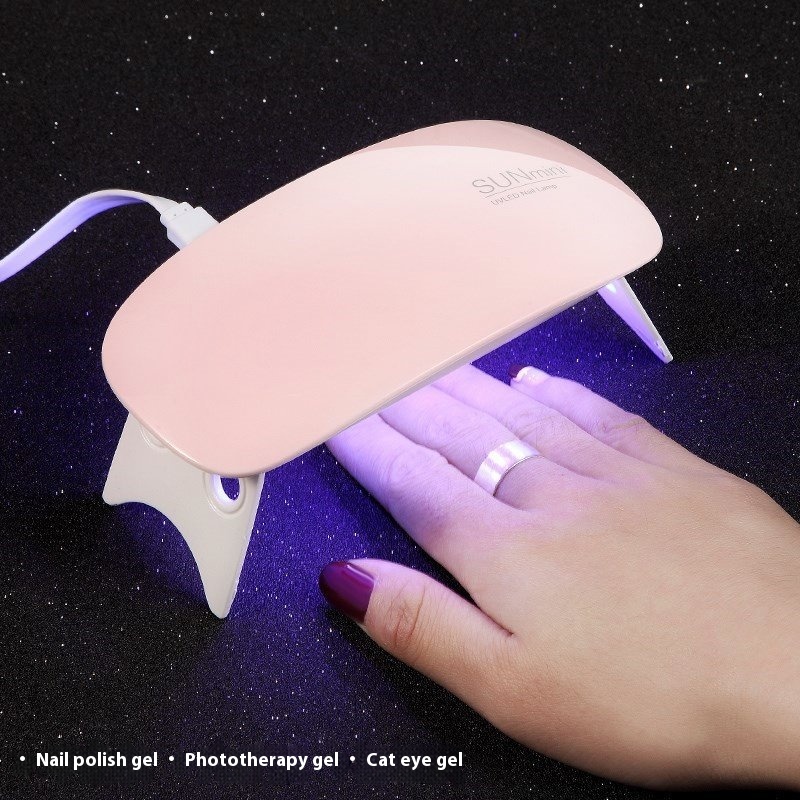 Mini UV LED Nail Dryer Machine Quick-Drying with Full Set EU Plugs for Nail Curing
