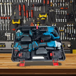 <span class=keywords><strong>Taladro</strong></span> Portátil con Batería de Litio a Precio de Fábrica, Calidad Alemana, Martillo Rotatorio Variable sin Llave para Uso Doméstico, OEM Disponible - Product Image 4