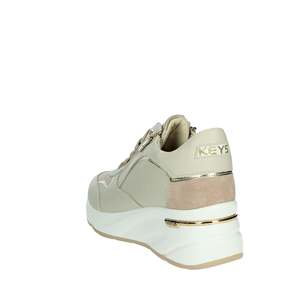 Zapatillas Keys Donna K-10592 Beige Canvas, Zapatos Modernos - Product Image 2