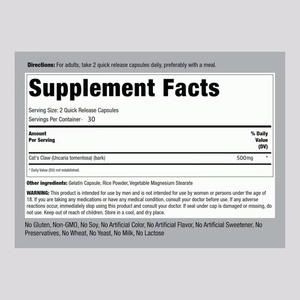 Capsules d'Extrait de Griffe de Chat Bio de Haute Qualité OEM ODM – Ventes Flash Chinoises - Product Image 2