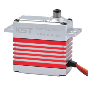 Moteur servo sans noyau KST X20-8.4-50 8V 45kg.cm 0.09 Sec 180 degrés, roulement à billes 2BB, poids 78g pour robot UAV Hobby - Product Image 3
