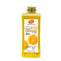 Huile de curcuma pour le soin de la peau du visage et du corps, huile de massage hydratante, huile d'argan 200 ml, tous types de peau