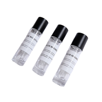 Botol Parfum Kaca Tinggi Ramping 15ml dengan Pompa Semprot, Kemasan Mewah