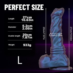 Grote Bloem Paard Zachte Siliconen Waterdichte Super Dikke En Lange Grote Mac Gesimuleerde Fallus Volwassen Seksspeeltjes Dildo 'S - Product Image 5