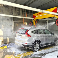 Chine Machine de lavage de voiture professionnelle très vendue 24 heures sur 24 sans contact Machine de lavage de voiture à 360 ° avec sèche-linge