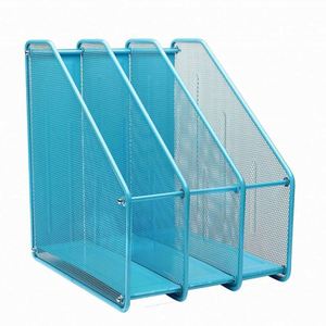 ที่ใส่เอกสารแบบตาข่ายโลหะ 3 ช่อง สำหรับจัดระเบียบโต๊ะทำงาน - Product Image 2