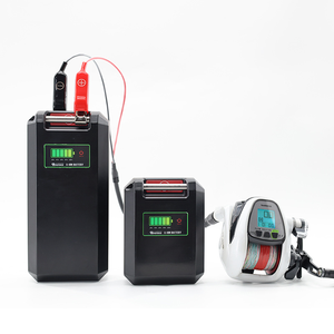 بطارية ليثيوم مقاومة للماء لبكرة الصيد الكهربائية 14.8 فولت بسعة 7.5 أمبير و10 أمبير و20 أمبير مع شاشة LCD لدايوا وشيمانو - بيع بالجملة - Product Image 1