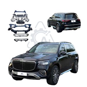 Kit de carrocería de fábrica para <span class=keywords><strong>Mercedes</strong></span> GL X166 2013-2019 Facelift a <span class=keywords><strong>GLS</strong></span> X167 Estilo Maybach 2024 Faro LED Luz trasera Estilo de corte 1:1 - Product Image 1