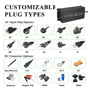 Batterie au lithium chinoise 12 V 72 V/36 Ah 35 Ah 110 V 96 V 48 V 12 Ah 72 V 20 A électrique 60 volts 32 ampères de chargeur pour <span class=keywords><strong>moto</strong></span> - Product Image 5