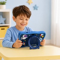 Tablet Anak Sistem Android 7 inci Bersertifikasi CE FCC RoHS |   RAM 4GB ROM 32GB Layar Ramah Mata |   Tablet Belajar Pendidikan Profesional