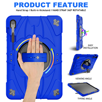 Les garçons adorent les housses de tablette robustes avec protection anti-chute et coins renforcés, pour une utilisation en extérieur et en voyage, compatibles avec Samsung Galaxy Tab S10 FE PLUS 13 pouces.