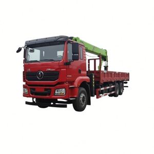 Shacman 12 Ton Truck Crane / Hydraulic <b>Boom</b> Lift Crane Truck / Truck with Crane for Building Construction - Product Image 1