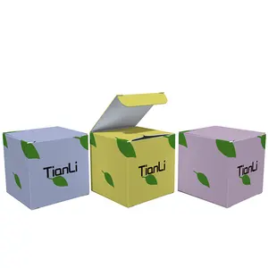 Vente en gros de petite boîte d'emballage en sachet de thé pour café de luxe en carton avec logo personnalisé boîte à thé en papier carton d'emballage cadeau