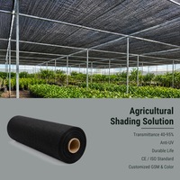 Filet d'ombrage noir robuste en maille épaisse, résistant aux UV, respirant, pour serre, jardin, verger, élevage
