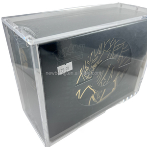 Boîte d'entraînement Elite personnalisée avec couvercle magnétique, étui portable en acrylique pour boosters <span class=keywords><strong>Pokémon</strong></span>, pour le rangement - Product Image 5