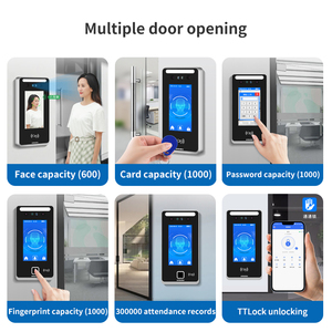 Il Primo Lettore Biometrico di Faccia Ttlock al Mondo con Schermo Touch IPS da 4,3 Pollici, WIFI, Rilevamento del Movimento e 1000 Password - Product Image 5