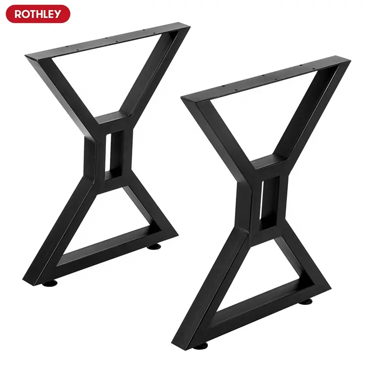 ROTHLEY Autdoor Bảng Chân Thủ Công Nghệ Thuật Deco Văn Phòng Gang Vuông Dinning Nhà Hàng Bàn 28 Inch Đồ Nội Thất Kim Loại Bàn Chân