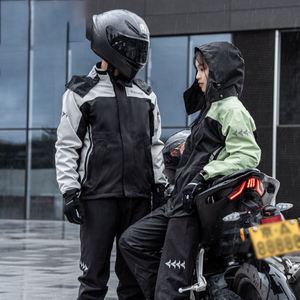 TX671 Moto Rider Manteaux De Pluie Pantalon Costume Couverture Complète Imperméable Imperméable Profession Moto Vêtements De Pluie - Product Image 3