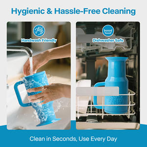 Tapis de léchage rafraîchissant en silicone pour chien, gobelet à <span class=keywords><strong>beurre</strong></span> de cacahuète congelable avec forte ventouse, distributeur lent pour chiens - Product Image 6