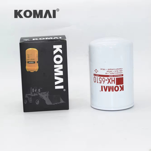 Komai รถขุดอะไหล่ตัวกรองน้ำมันหล่อลื่นไฮดรอลิก A250106 PB5556 P551551 HF6510 51020321016 - Product Image 1