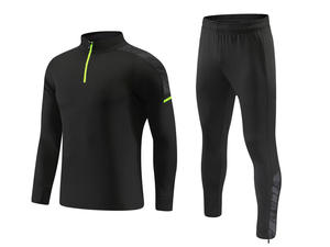 Jaket Sepak Bola Lengan Panjang Berkualitas Tinggi dengan Logo Kustom, Setelan Training Sepak Bola untuk Pakaian Olahraga Klub Sepak Bola - Product Image 5