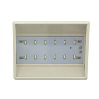Interphone de cabine d'ascenseur de haute qualité à trois parties avec construction en plastique et métal, design moderne pour bâtiments multi-usages
