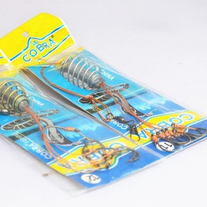 Dispositivo de cebo para pesca en estanques, plomada de fondo, montura europea para carpa, jaula de cebo, anzuelo explosivo, montura multianzuelo con plomada - Product Image 5