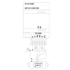 6ES7241-1CH30-1XB0SIMATIC S7-1200, Communication Board CB 1241, RS-485, Junction <b>Box</b>, Supports Free Ports High-Power Processor D - Product Image 5