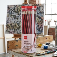 Crayons en bois COMIX en gros, crayons standard 2B, crayons d'écriture pour les étudiants, pour l'école.
