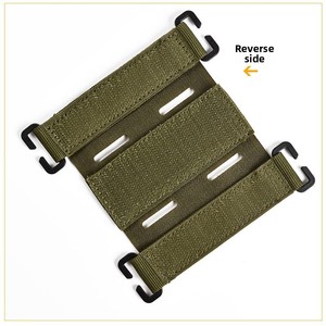 OEM 3 Zoll Klettverschluss-Patch mit Funktionshaken für Taktische Weste, Rucksack, Armband, Abnehmbares Molle-System, DIY Taschenzubehör - Product Image 3