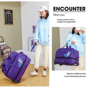 Sac de sport à roulettes pliable et imperméable grande capacité personnalisé pour la gym et les voyages – Vente en gros usine - Product Image 5