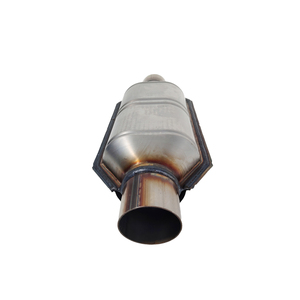 Konverter katalis Universal Oval, <span class=keywords><strong>2</strong></span> "/<span class=keywords><strong>2</strong></span>.25" /<span class=keywords><strong>2</strong></span>.5 "Inlet/Outlet baja tahan karat (sesuai EPA) - Product Image 4