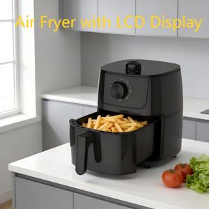 Nouvelle Conception 2026 Friteuse à Air Électrique 2.8L en Plastique 1400W Température Réglable 80-200°C Minuteur 60 Min Poignée Antiadhésive Froide au Toucher - Product Image 5