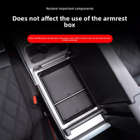 Accessoires intérieurs très demandés, organiseur de console centrale, boîte de rangement en ABS pour accessoires Chery Jetour Traveller T2