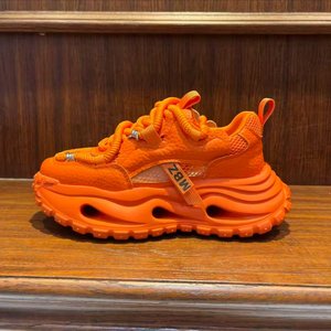 Summer New Arrival: Men's Fashion Chunky Mesh Sneakers, Lightweight, Breathable, Retro Dad <b>Shoes</b> - Product Image 4
