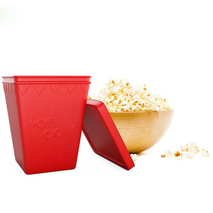 Cuenco Popper de <span class=keywords><strong>palomitas</strong></span> de maíz, herramientas <span class=keywords><strong>caseras</strong></span> DIY, Cubo de silicona para <span class=keywords><strong>microondas</strong></span> - Product Image 6