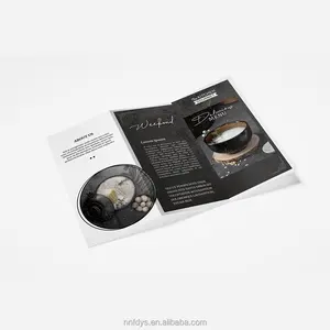 Sampel desain katalog tempat kardus flexografi untuk brosur Flyers Promosi dudukan bergelombang