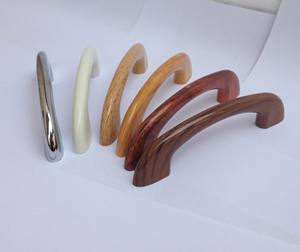 Tay Cầm Bằng Nhựa Màu Gỗ Phụ Kiện Nhà Bếp - Product Image 5